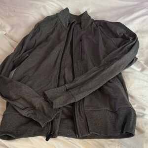 Men's Lululemon grey running jacket zip up